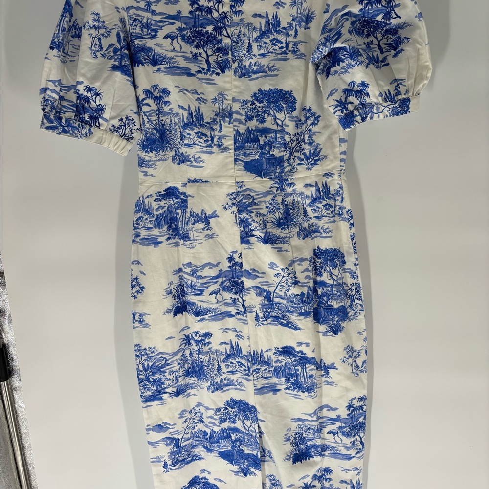 Ann Taylor Blue and White Dress - Picture 12 of 13
